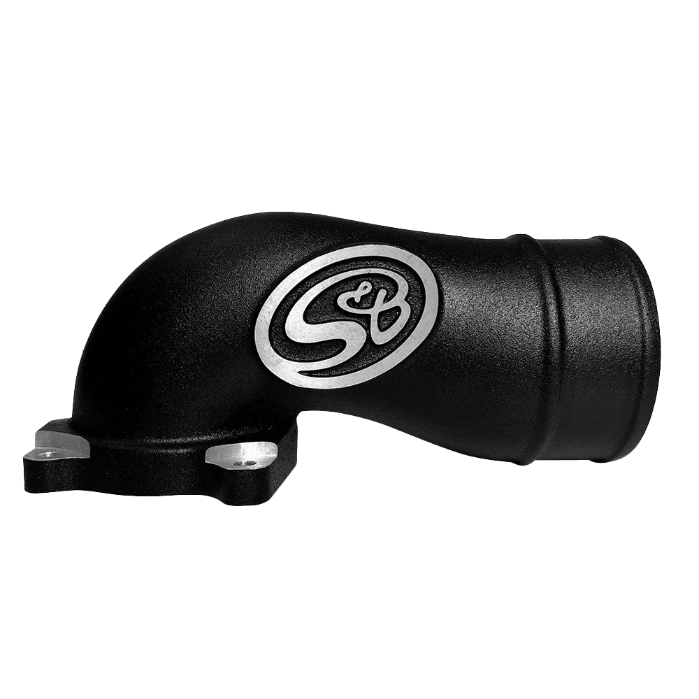 S&B Intake Elbow with Cold Side Intercooler Piping & Boots for 2003-2004 Ford 6.0L