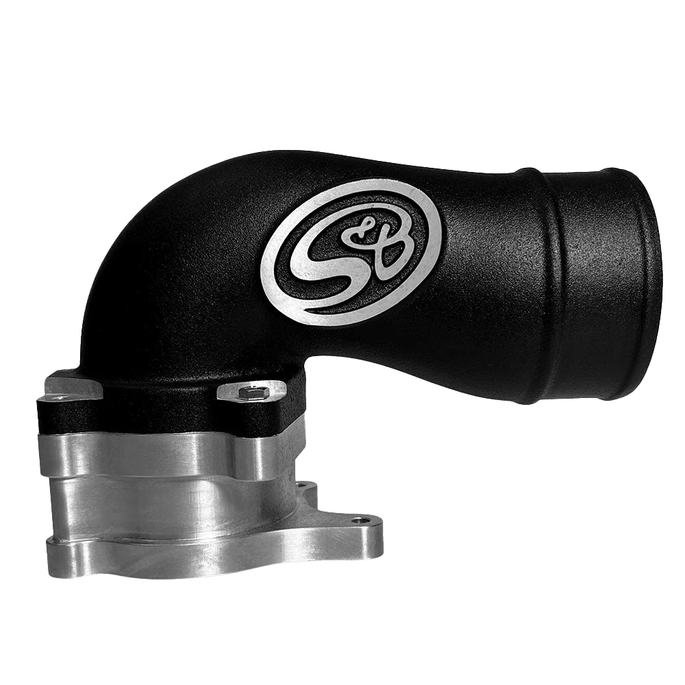 S&B Intake Elbow with Cold Side Intercooler Piping & Boots for 2005-2007 Ford 6.0L