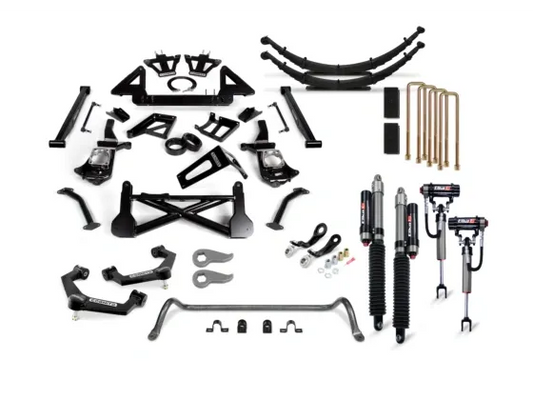 Cognito 12-Inch Elite Lift Kit with Elka 2.5 Reservoir Shocks For 11-19 Silverado/Sierra 2500/3500 2WD/4WD