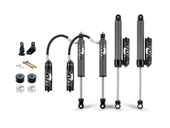 Cognito 2" Premier Leveling Kit with Fox 2.5 Reservoir Shocks for 17-24 Ford F250/350 4WD