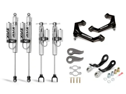 Cognito 3-Inch Premier Leveling Kit with Fox PSRR 2.0 Shocks for 11-19 Silverado/Sierra 2500/3500 2WD/4WD