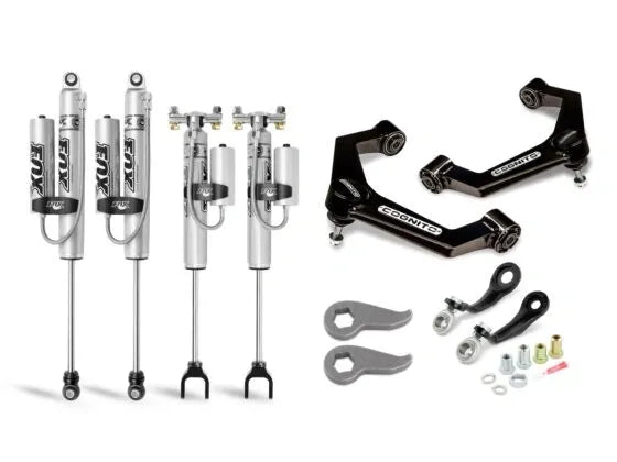 Cognito 3-Inch Premier Leveling Kit with Fox PSRR 2.0 Shocks for 20-24 Silverado/Sierra 2500/3500 2WD/4WD