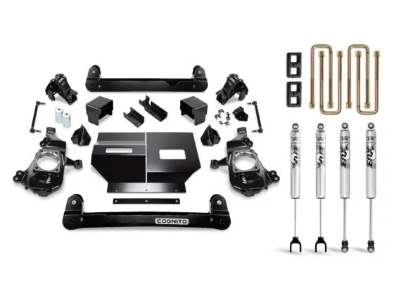 Cognito 4-Inch Standard Lift Kit with Fox PS 2.0 IFP for 20-24 Silverado/Sierra 2500/3500 2WD/4WD