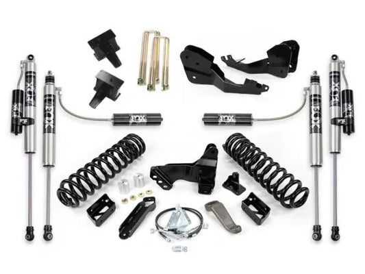 Cognito 4/5 Inch Performance Lift Kit With Fox PS 2.0 PSRR Shocks For 17-22 Ford F-250/F-350 4WD