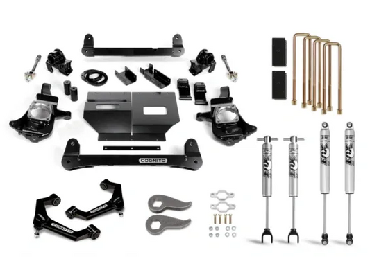 Cognito 6-Inch Standard Lift Kit with Fox PS 2.0 IFP for 2011-2019 Silverado/Sierra 2500/3500 2WD/4WD