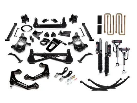 Cognito 7-Inch Elite Lift Kit with Elka 2.5 Reservoir Shocks For 20-24 Silverado/Sierra 2500/3500 2WD/4WD