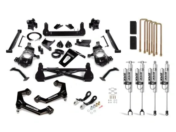 Cognito 7-Inch Performance Lift Kit with Fox PSRR 2.0 Shocks For 20-24 Silverado/Sierra 2500/3500 2WD/4WD