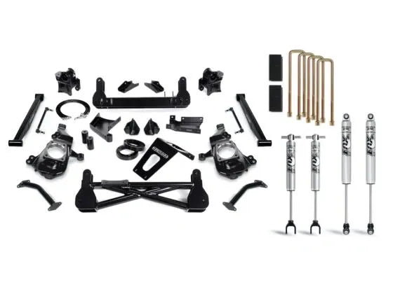 Cognito 7-Inch Standard Lift Kit with Fox PSMT 2.0 Shocks For 20-24 Silverado/Sierra 2500/3500 2WD/4WD