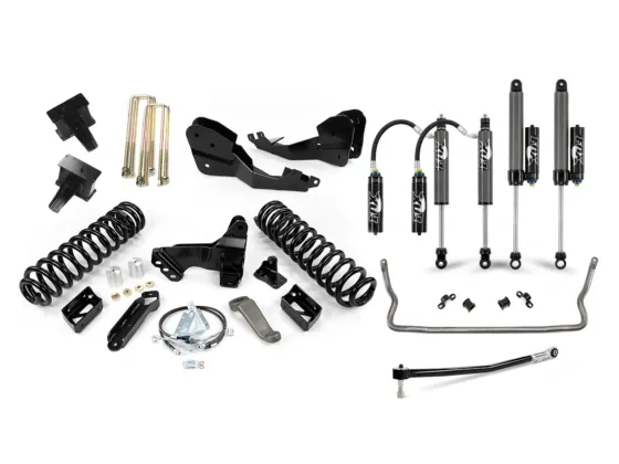 Cognito 7 Inch Premier Lift Kit with Fox 2.5" Reservoir shocks with DSC adjusters for 23-24 Ford F-250/F-350 4WD