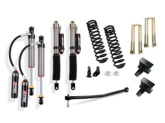 Cognito 3-Inch Elite Lift Kit with Elka 2.5 Remote Reservoir Shocks for 20-24 Ford F-250/F-350 4WD