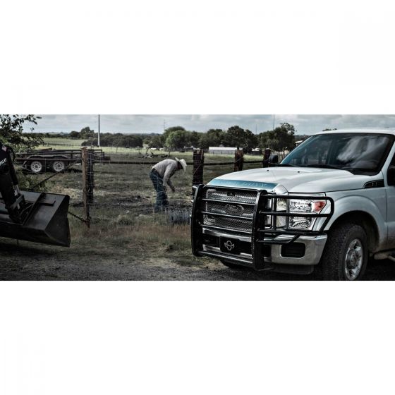 Ford Legend Grille Guard 2011 - 2016 F-250 Super Duty / F-350 Super Duty (F-450 Super Duty & F-550 Super Duty Require Add'l Bolt Kit - GGF114BP)