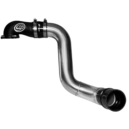 S&B Intake Elbow with Cold Side Intercooler Piping & Boots for 2003-2004 Ford 6.0L
